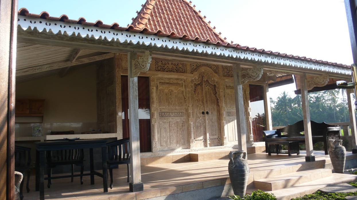 Casas de madera reciclada , comprar en bali comprar en bali Rumah Gaya Asia