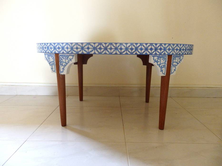 Porcelain coffee table, Art From Junk Pte Ltd Art From Junk Pte Ltd