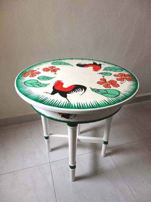 Lampang rooster table, Art From Junk Pte Ltd Art From Junk Pte Ltd Rooms