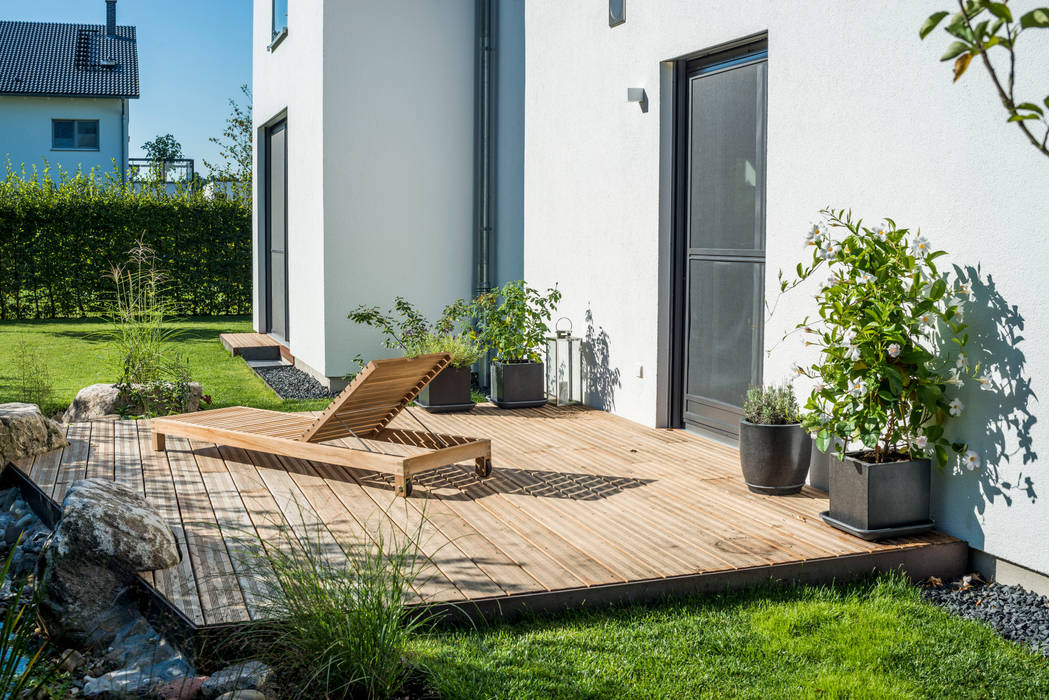 Sonnenterrasse herzog,kassel+partner Moderne Häuser