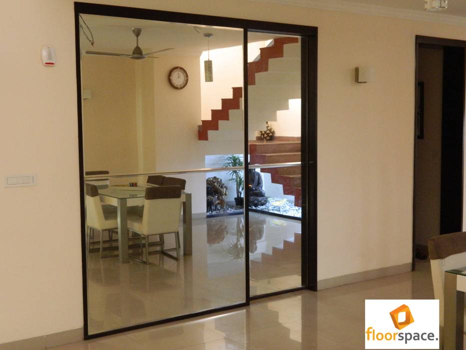Project Encore Mirror Wall Panel Work Minimalist Houses By