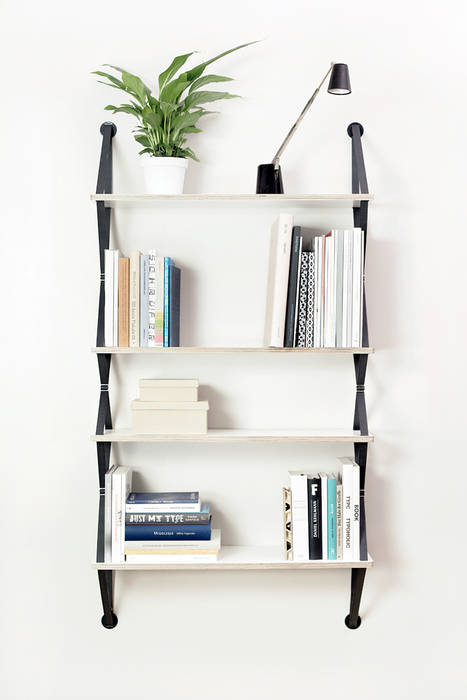 backpack wallshelf, fifti-fifti fifti-fifti Soggiorno moderno Scaffali