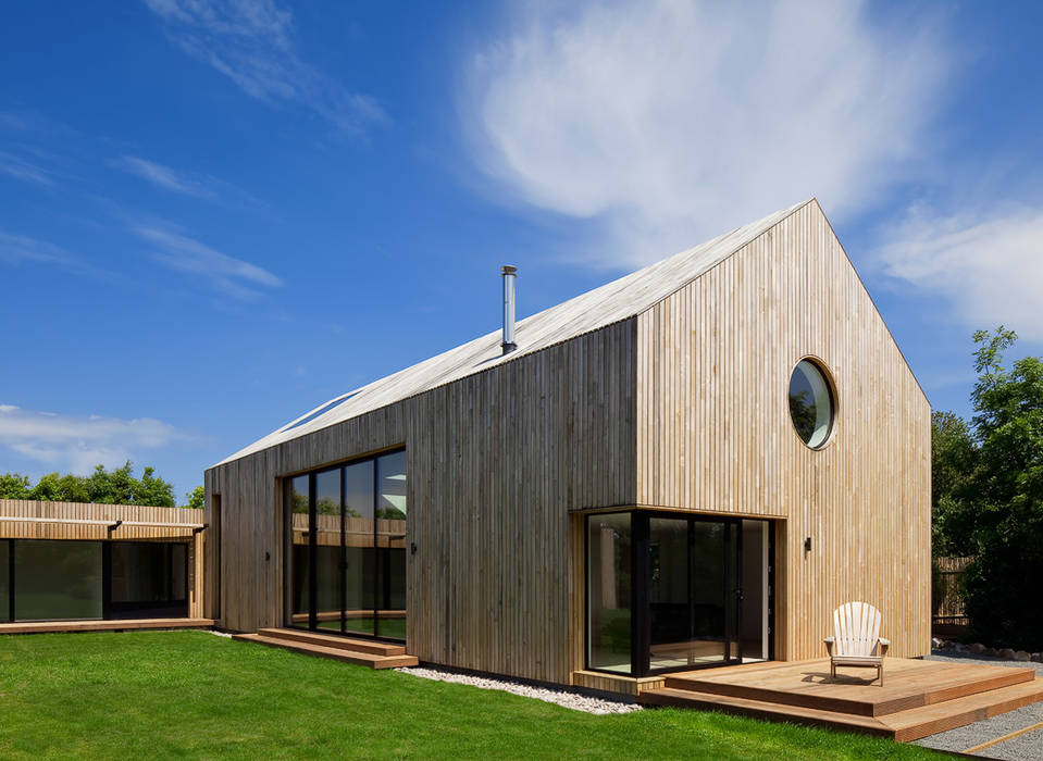 M House JAMIE FALLA Moderne Häuser Holz Holznachbildung