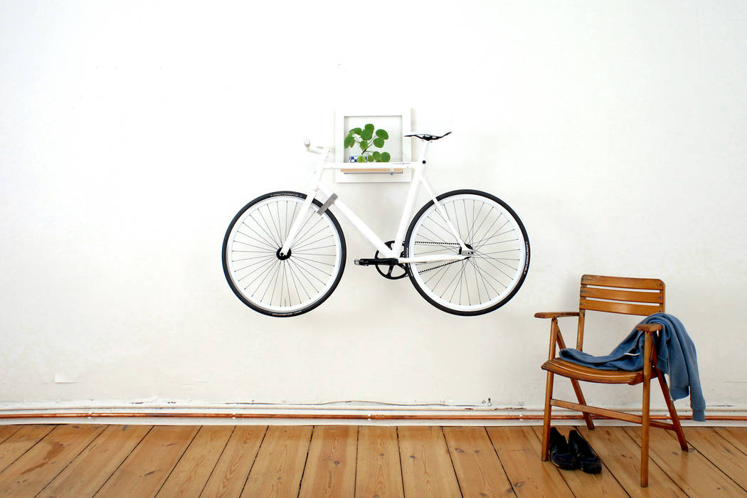 SLÎT – weiß von MIKILI – Bicycle Furniture Minimalistisch