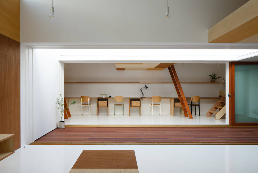 Idokoro, ma-style architects ma-style architects Minimalist study/office