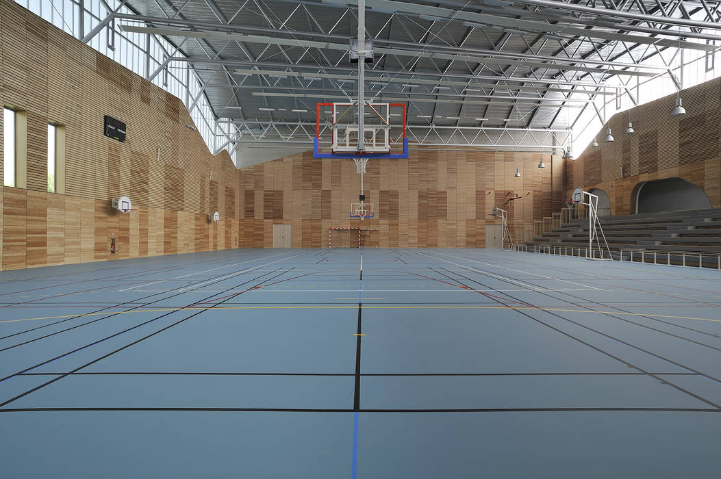 l'architecture du paysage, Christian Drevet Architecture Christian Drevet Architecture Modern Gym