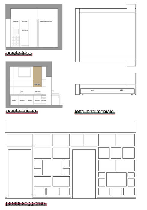 Casa x turisti Italo-Inglesi, Vincenzo Carone Architetto Vincenzo Carone Architetto Soggiorno in stile mediterraneo Illuminazione