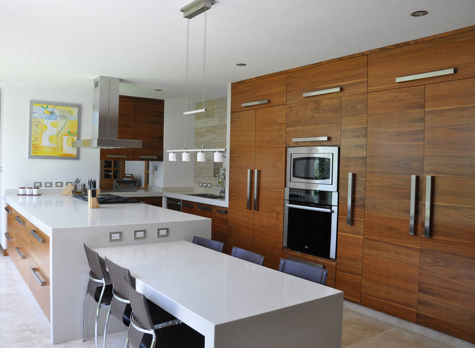 Casa EV, ze|arquitectura ze|arquitectura Modern Kitchen