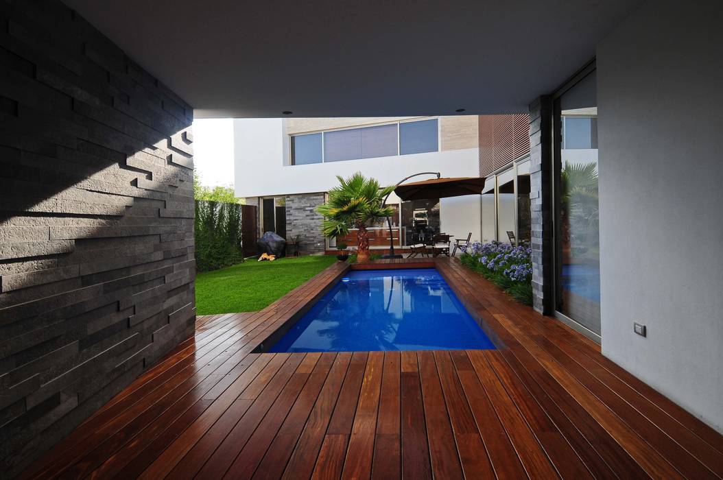 Casa EV, ze|arquitectura ze|arquitectura Moderne Pools