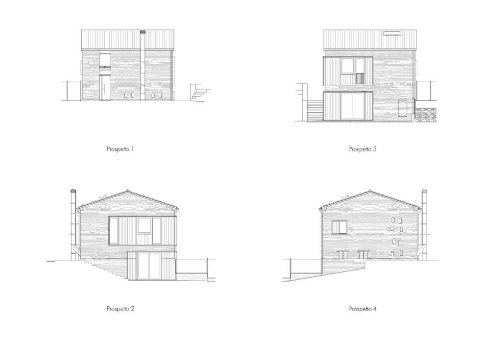 Ristrutturazione casa A - F. Da edificio rurale a dependance., Marco Turchi Marco Turchi