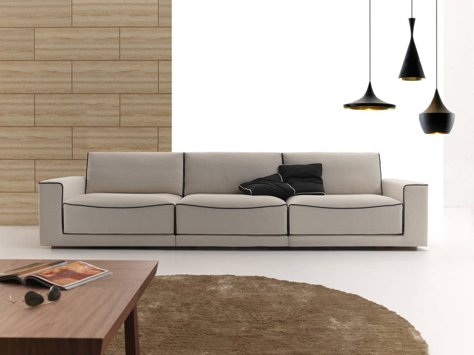 LOUX, BELTÁ & FRAJUMAR BELTÁ & FRAJUMAR Modern living room Sofas & armchairs