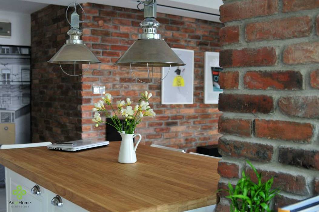 Pokój z aneksem - jak maksymalnie można to wykorzystać?, Art of home Art of home Modern dining room