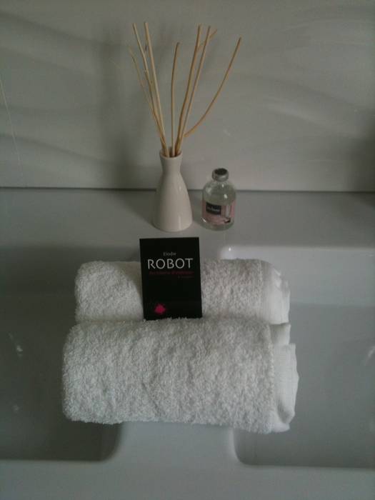 Création d'une SDB, Elodie ROBOT Architecte d'intérieur Elodie ROBOT Architecte d'intérieur Salle de bain Décorations