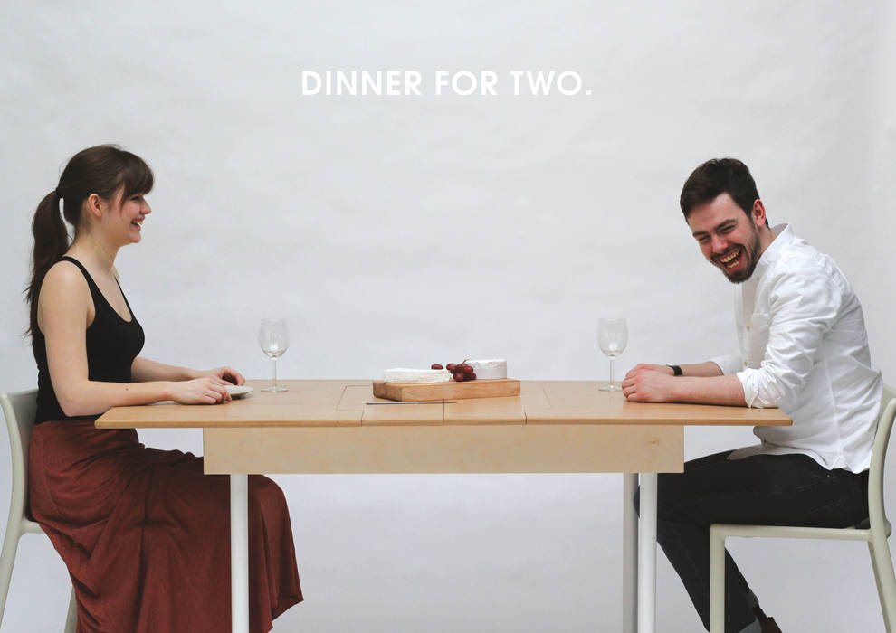 Table for Two, Daniel Liss Design Daniel Liss Design Küche Tische und Sitzmöbel