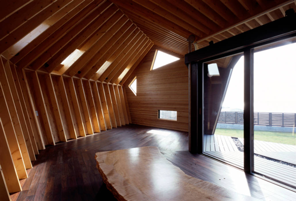 Seashore Shell House, Takeshi Hirobe Architects /株式会社 廣部剛司建築研究所 Takeshi Hirobe Architects /株式会社 廣部剛司建築研究所 Casas