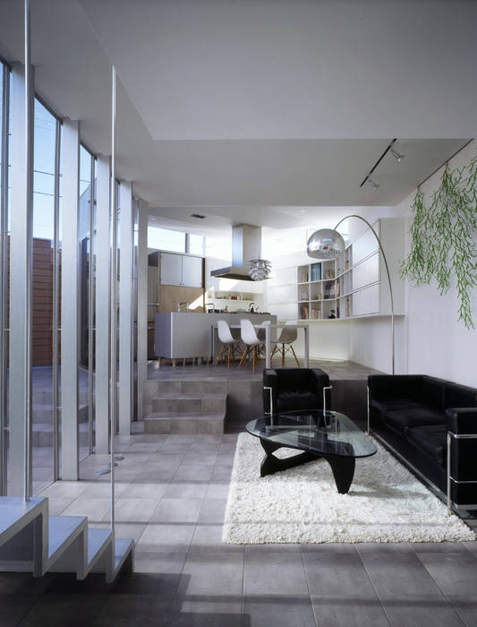 中辻正明 都市建築研究室 Casas Modernas Homify