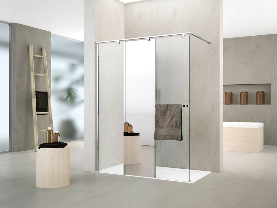 Inloopdouches, Novellini Novellini Modern Bathroom Bathtubs & showers