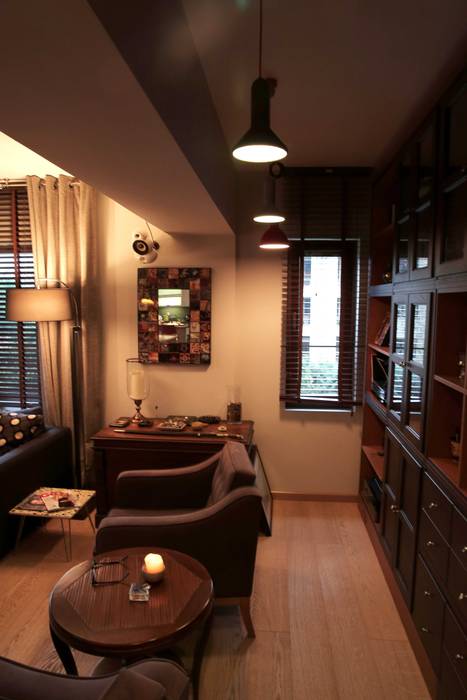 Cadde Bostan Private Apartment , Derun Architecture & Interior Design Derun Architecture & Interior Design Living room