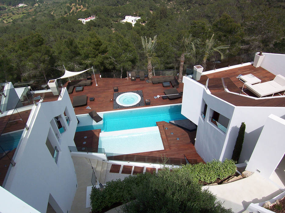 Vivienda unifamiliar en Ibiza Ivan Torres Architects Jardines modernos