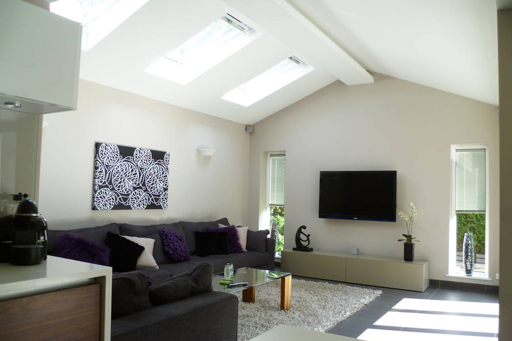 Streamside Close, Timperley, Altrincham, Capra Architects Capra Architects Modern living room