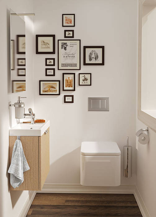 Muebles de baño b-box de Bath+, Sánchez Plá Sánchez Plá Modern style bathrooms