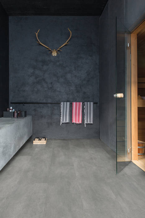 Grey Travertine Quick-Step Murs & Sols minimalistes Revêtements de mur et de sol