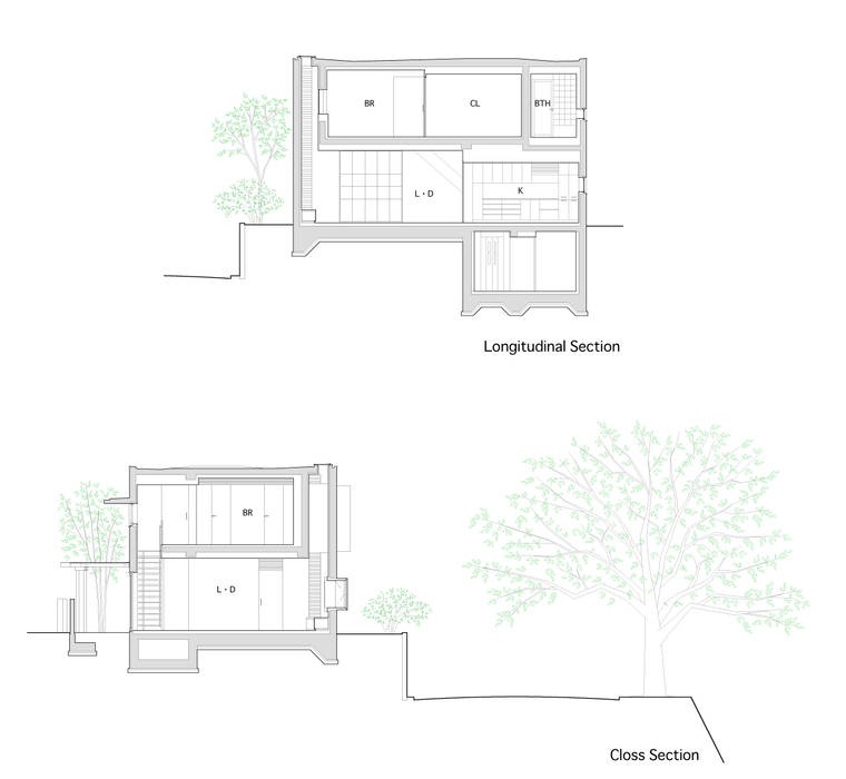 House for green,breeze and light, Yaita and Associaes Yaita and Associaes 家