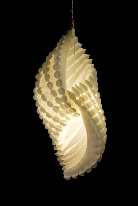 Tridacne, Lamp Couture Lamp Couture Salones de estilo ecléctico Iluminación