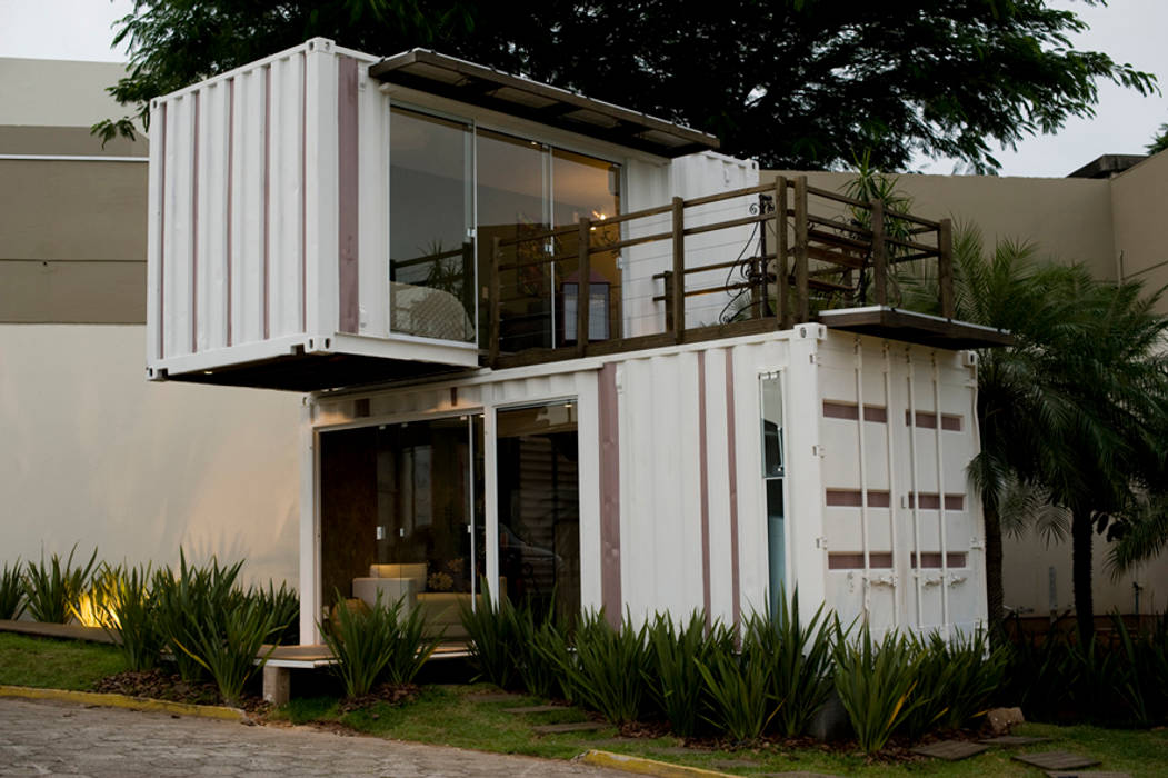 Loft-Container 20', Ferraro Habitat Ferraro Habitat Casas de estilo minimalista