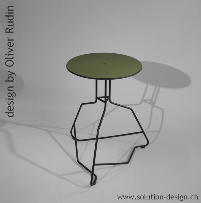 Hocker "assideo", Rudin Solution Design Rudin Solution Design Klassische Wohnzimmer Beleuchtung