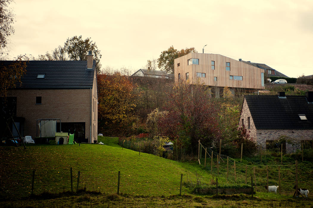 Maison P & B Atelier Architecture Daniel Delgoffe Maisons