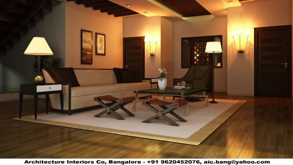 Designer Villa In Kerala, Architecture Interior Co. Pvt. Ltd Architecture Interior Co. Pvt. Ltd Modern houses