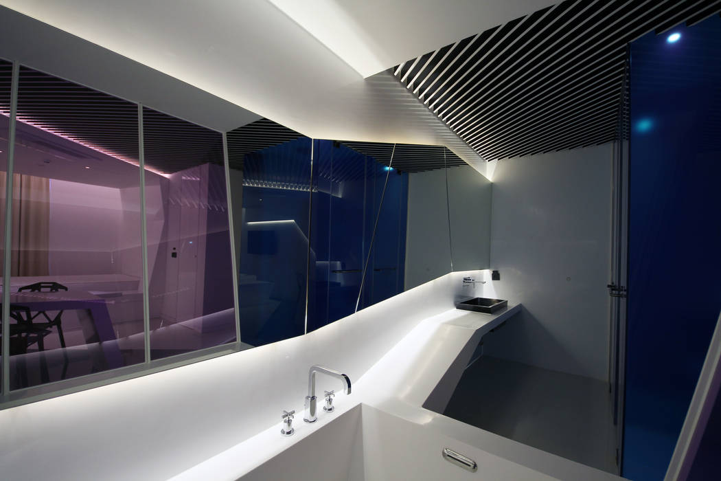 Pure Crystal, Seungmo Lim Seungmo Lim Baños de estilo moderno Bañeras y duchas