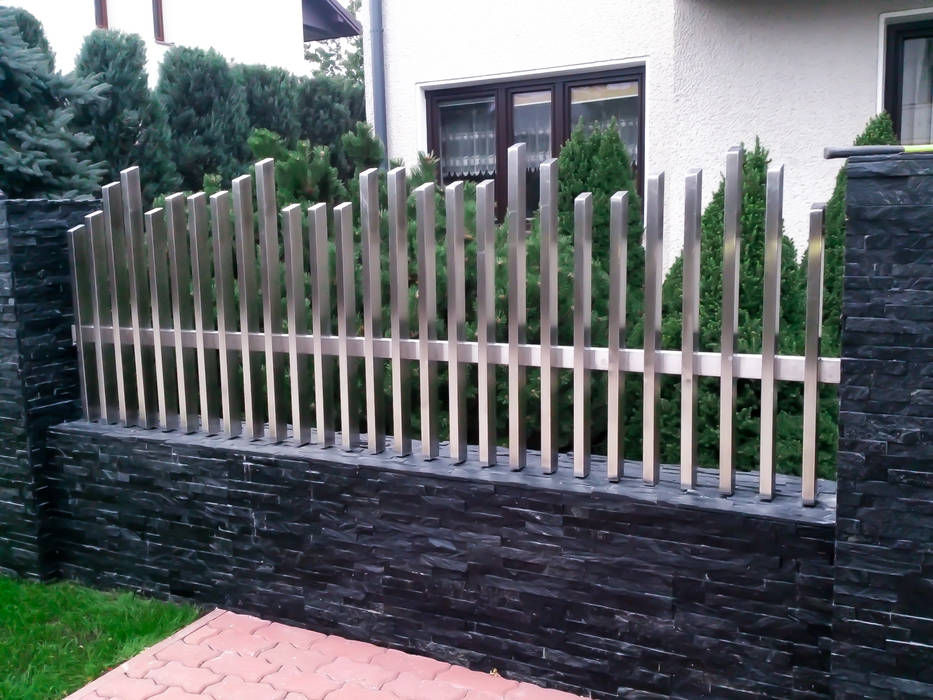 Ogrodzenia nierdzewne, Armet Armet Vườn phong cách tối giản Fencing & walls