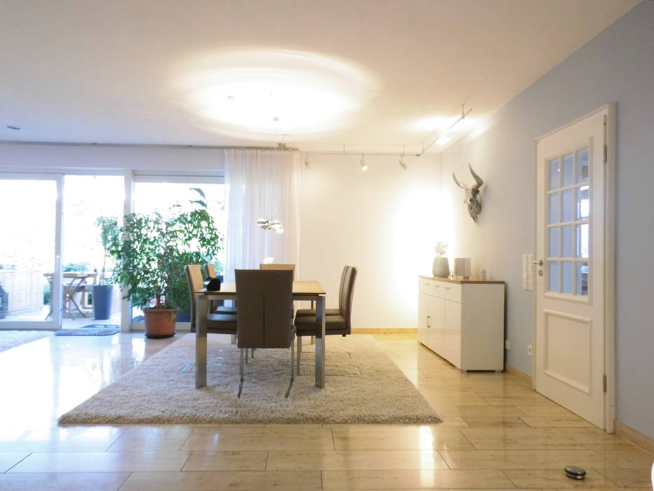 Wohnberatung Wohn Esszimmer Mit Kaminecke In Munster Moderne Esszimmer Von Raum Wir Machen Wohnen Modern Homify