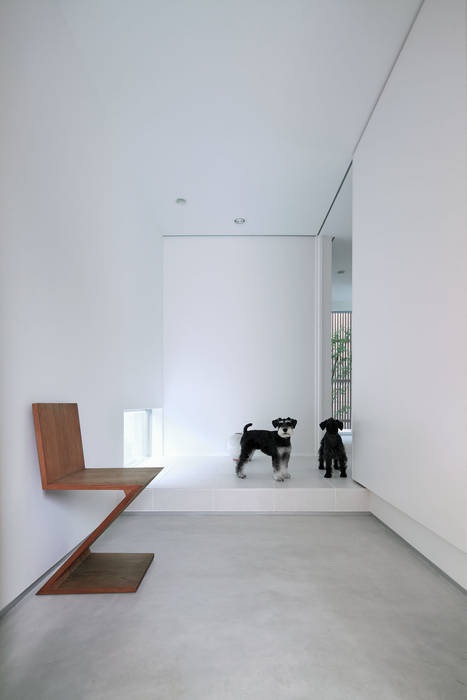 わんわんハウス, ARCHSOL DESIGN ARCHSOL DESIGN Modern Corridor, Hallway and Staircase