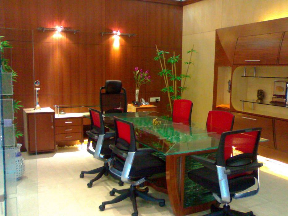 Glass House - Dharmasthala, , Architecture Interior Co. Pvt. Ltd Architecture Interior Co. Pvt. Ltd Classic style media room