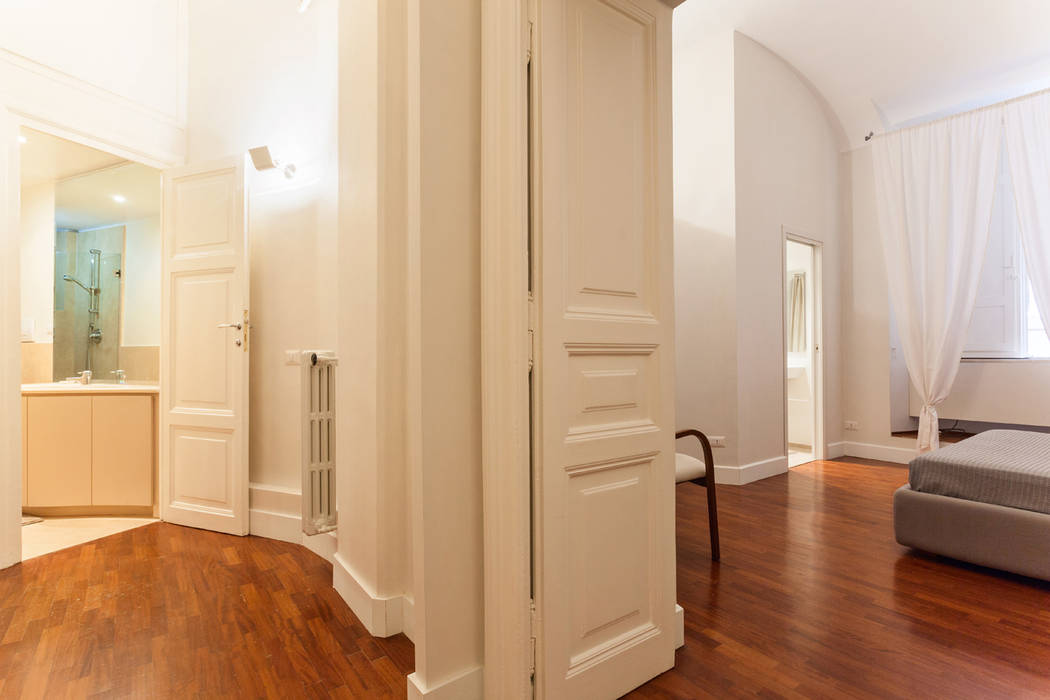 Progetto B&B | Mq. 80 | Roma | Quartiere Prati - 2013, ar architetto roma ar architetto roma Classic style bedroom