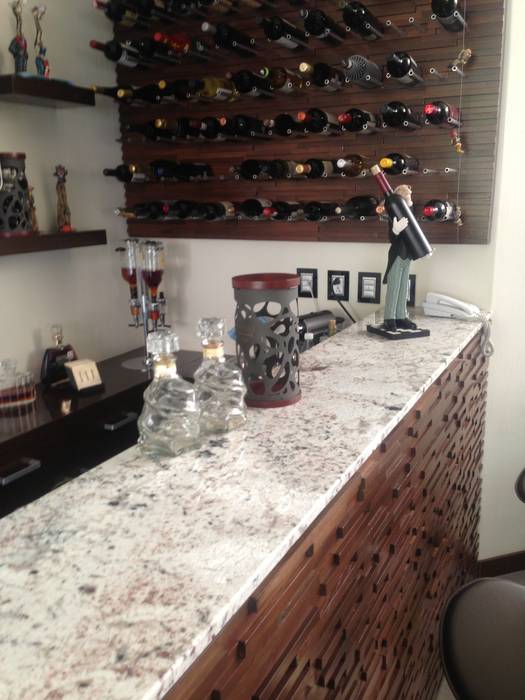 Club de Golf Santa Anita, Arki3d Arki3d Modern Home Wine Cellar