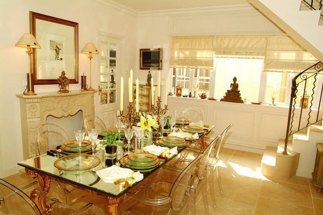 Dining Room Oui3 International Limited Colonial style houses