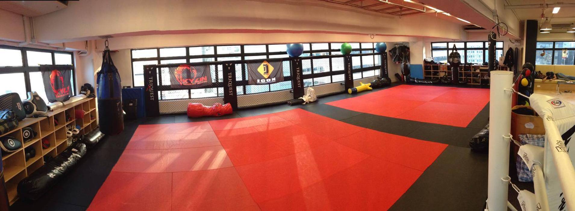 Triquest MMA and Fitness Academy., Oui3 International Limited Oui3 International Limited Nowoczesna siłownia