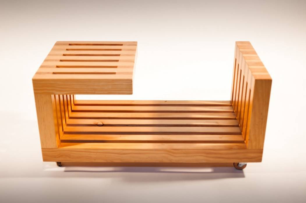 MESA +-, gOO Arquitectos gOO Arquitectos Modern living room Side tables & trays