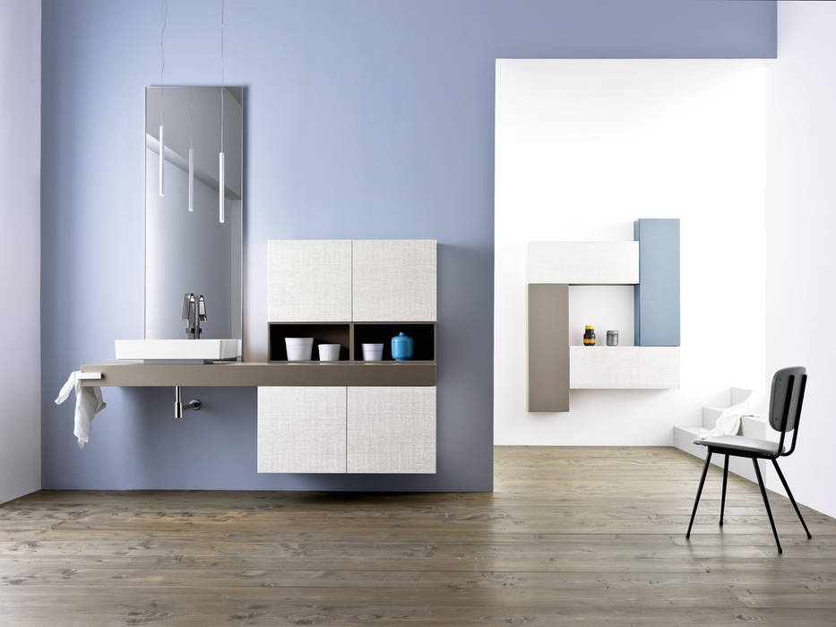 LINEA BAGNO. ARBI PRESENTA SKY SEGHETTATO, gruppo atma gruppo atma Bagno moderno Lavabi