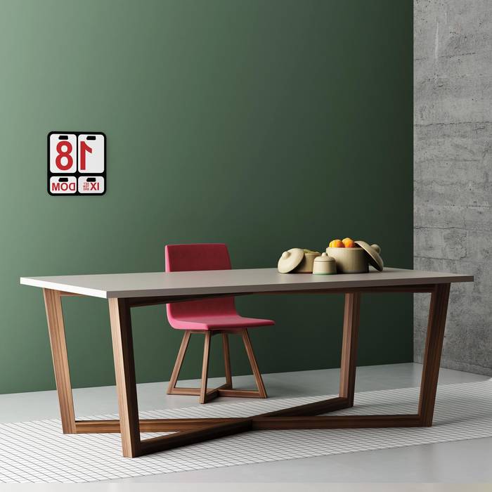 'Feng Shui' rectangular table by Imperial Line homify Comedores de estilo moderno Mesas