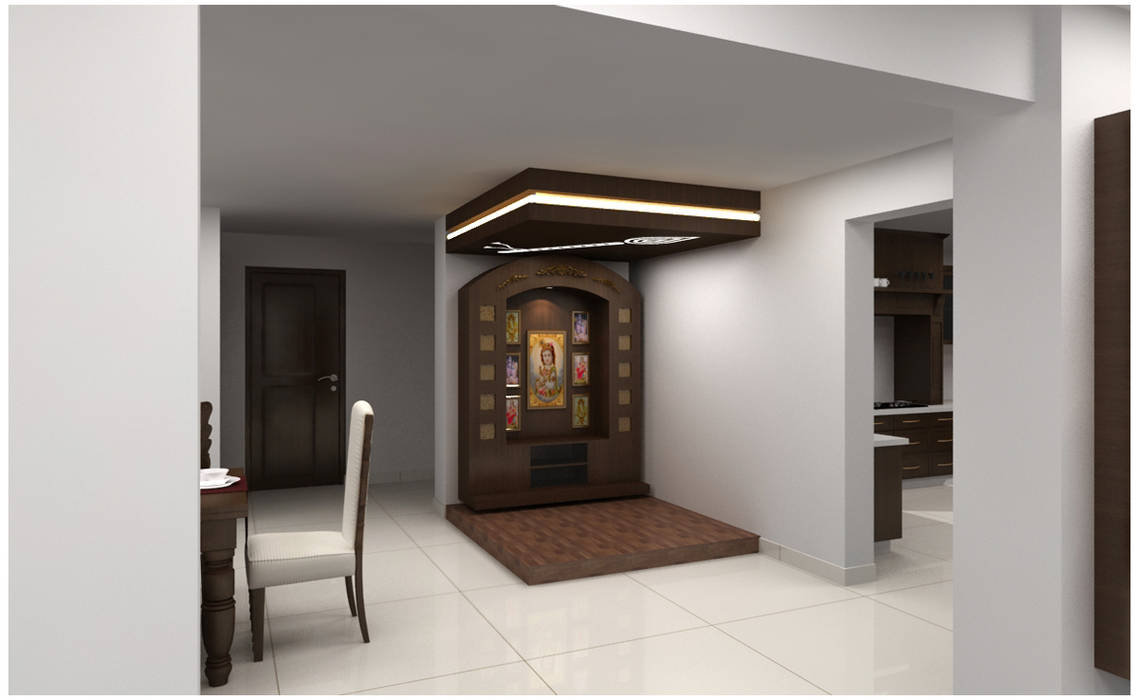 Pooja room homify Houses