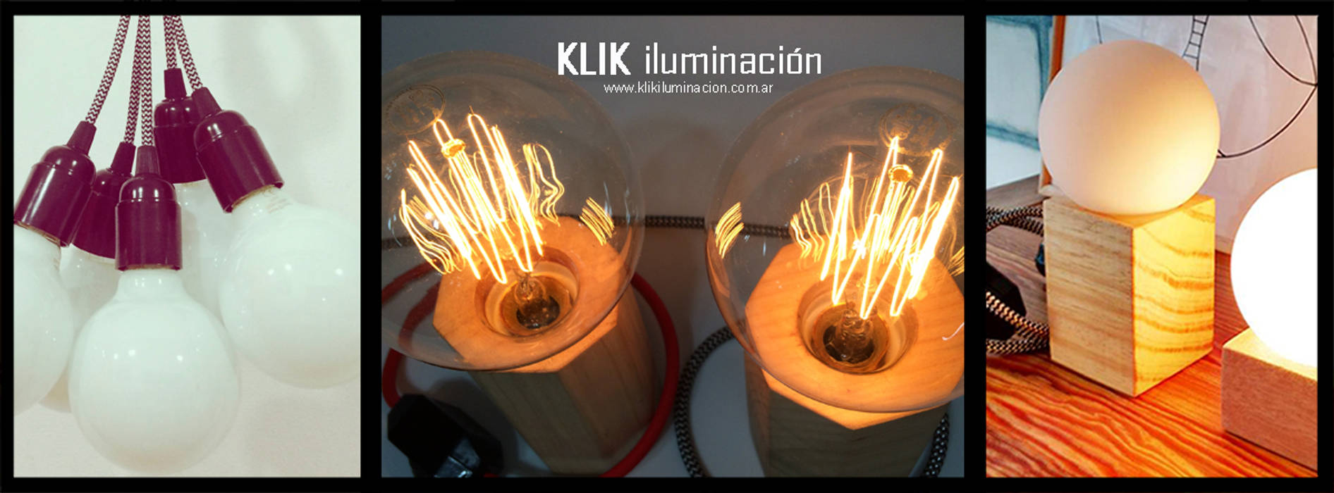 Veladores - Lámparas de Mesa, klik klik Camera da letto moderna Illuminazione