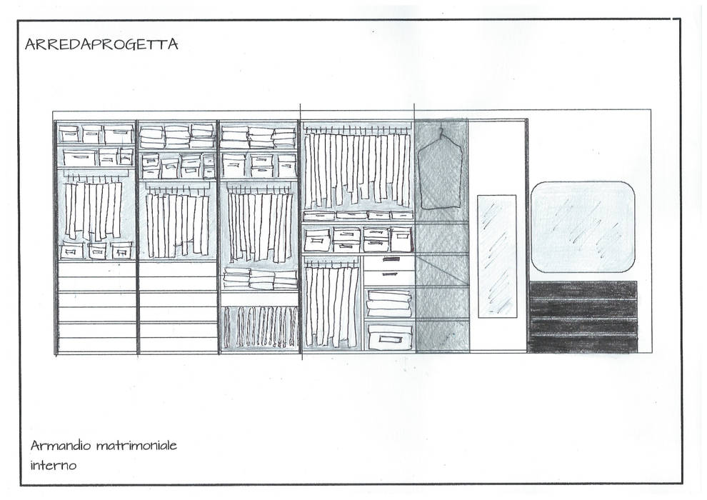 Attico Porta Verde, Arreda Progetta di Alice Bambini Arreda Progetta di Alice Bambini Modern Houses