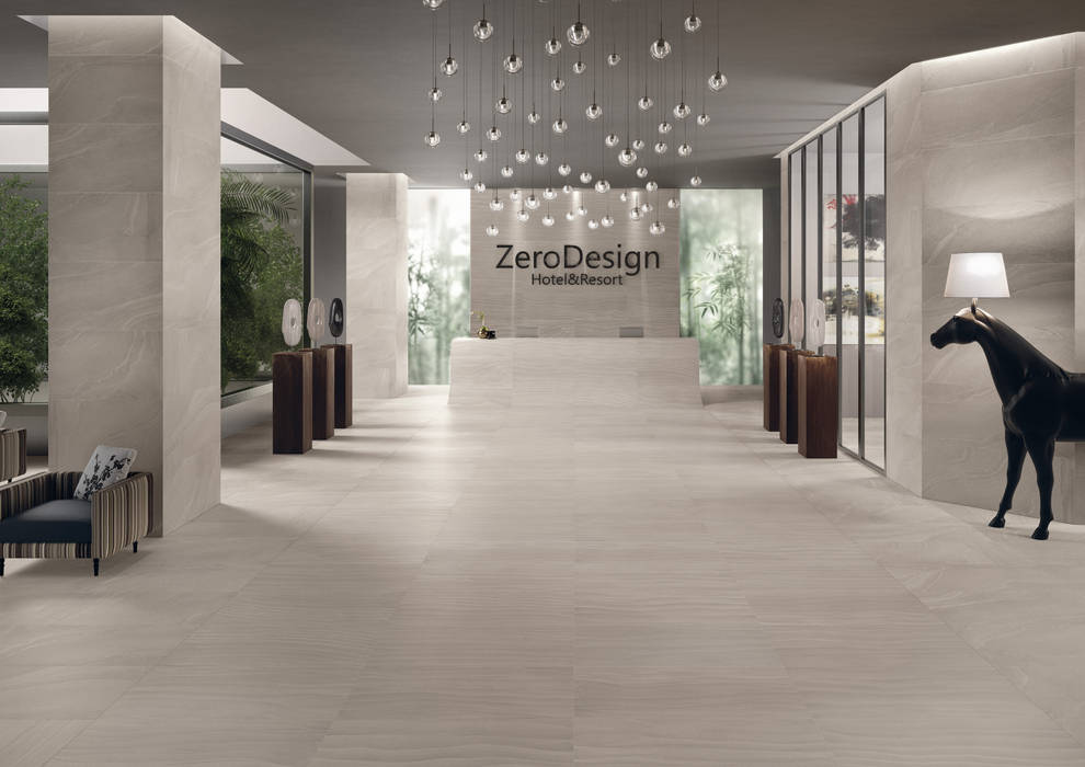 Zerodesign Gobi Grey 60x120 Amb Albergo Emilceramica Group