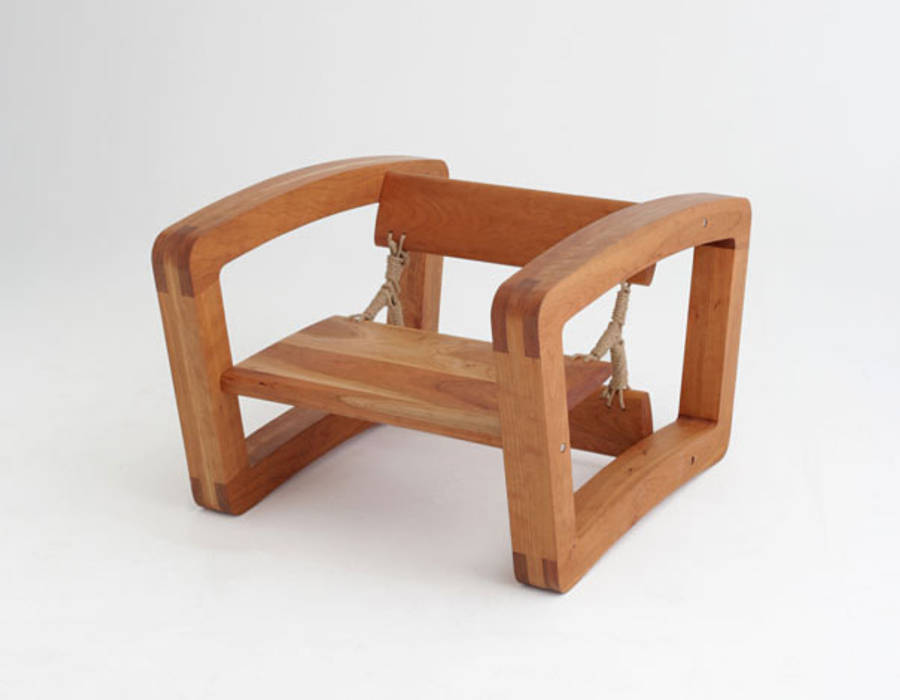 Rolling chair as sofa Y.G.Park Wood Studio [박연규 우드스튜디오] 모던스타일 거실 소파 & 안락 의자