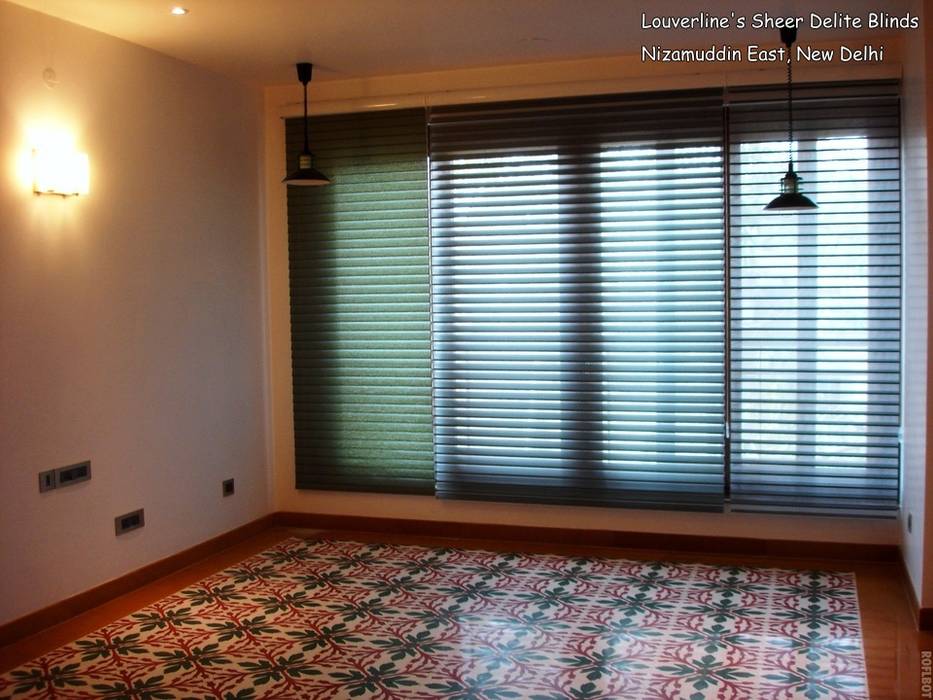 Sheer Delite Shades / Blinds in India, Louverline Blinds Louverline Blinds Ruangan